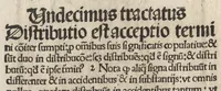 An illustration from Logica memoratiua : chartiludiũ logice, siue, totius dialectice memoria : & nouus Petri Hyspani textus emendatus : cum iucundo pictasmatis exercitio (1509)