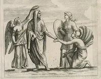 An illustration from Fragmenta vestigii veteris Romae ex lapidibus Farnesianis (1673)