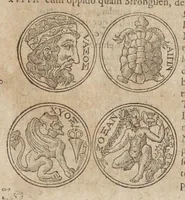 An illustration from Historicarum commemorationum rerum Graecarum libri duo : in quibus tam Helladis quam Peloponnesi, quae in lucem antea non venerunt, explicantur (1605)