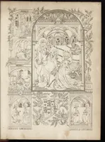 An illustration from An account of a rich illuminated missal executed for John Duke of Bedford, regent of France under Henry VI, and afterwards in the possession of the late Duchess of Portland (1794)