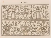 An illustration from Livres à dentelles (1887)