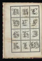 An illustration from Lo presente libro insegna la vera arte delo excelle[n]te scriuere de diuerse varie sorti de litere : le quali se fano p[e]r geometrica ragione & con la presente opera ognuno le potra imparare impochi giorni p[er] lo amaistramento, ragione, & essempli, come qui seguente vederai (1544)