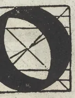 Picture 22 of 45 from Lo presente libro insegna la vera arte delo excelle[n]te scriuere de diuerse varie sorti de litere : le quali se fano p[e]r geometrica ragione & con la presente opera ognuno le potra imparare impochi giorni p[er] lo amaistramento, ragione, & essempli, come qui seguente vederai (1544), leaf 36