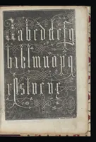 An illustration from Lo presente libro insegna la vera arte delo excelle[n]te scriuere de diuerse varie sorti de litere : le quali se fano p[e]r geometrica ragione & con la presente opera ognuno le potra imparare impochi giorni p[er] lo amaistramento, ragione, & essempli, come qui seguente vederai (1544)