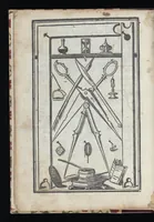An illustration from Lo presente libro insegna la vera arte delo excelle[n]te scriuere de diuerse varie sorti de litere : le quali se fano p[e]r geometrica ragione & con la presente opera ognuno le potra imparare impochi giorni p[er] lo amaistramento, ragione, & essempli, come qui seguente vederai (1544)