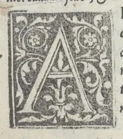 An illustration from Lo presente libro insegna la vera arte delo excelle[n]te scriuere de diuerse varie sorti de litere : le quali se fano p[e]r geometrica ragione & con la presente opera ognuno le potra imparare impochi giorni p[er] lo amaistramento, ragione, & essempli, come qui seguente vederai (1544)