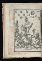An illustration from Lo presente libro insegna la vera arte delo excelle[n]te scriuere de diuerse varie sorti de litere : le quali se fano p[e]r geometrica ragione & con la presente opera ognuno le potra imparare impochi giorni p[er] lo amaistramento, ragione, & essempli, come qui seguente vederai (1544)