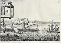 Picture 23 of 38 from L'arte di restituire à Roma la tralasciata nauigatione del suo Teuere : divisa in tre parti. 1. Gl'impedimenti, che sono nell'alueo del Teuere da Roma à Perugia, e suoi rimedij. 2. Le difficoltà, che sono nella nauigatione del Teuere da Roma sino al mare, e suoi rimedij. 3. Nella quale si discorre perche Roma è stata fabricata, e mantenuta sù le sponde del Teuere, e si tratta d'alcun'altre propositioni proficue per lo stato ecclesiastico. (1685), leaf 108
