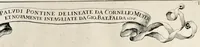 An illustration from L'arte di restituire à Roma la tralasciata nauigatione del suo Teuere : divisa in tre parti. 1. Gl'impedimenti, che sono nell'alueo del Teuere da Roma à Perugia, e suoi rimedij. 2. Le difficoltà, che sono nella nauigatione del Teuere da Roma sino al mare, e suoi rimedij. 3. Nella quale si discorre perche Roma è stata fabricata, e mantenuta sù le sponde del Teuere, e si tratta d'alcun'altre propositioni proficue per lo stato ecclesiastico. (1685)