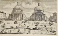 Picture 38 of 38 from L'arte di restituire à Roma la tralasciata nauigatione del suo Teuere : divisa in tre parti. 1. Gl'impedimenti, che sono nell'alueo del Teuere da Roma à Perugia, e suoi rimedij. 2. Le difficoltà, che sono nella nauigatione del Teuere da Roma sino al mare, e suoi rimedij. 3. Nella quale si discorre perche Roma è stata fabricata, e mantenuta sù le sponde del Teuere, e si tratta d'alcun'altre propositioni proficue per lo stato ecclesiastico. (1685), leaf 180