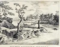 Picture 11 of 38 from L'arte di restituire à Roma la tralasciata nauigatione del suo Teuere : divisa in tre parti. 1. Gl'impedimenti, che sono nell'alueo del Teuere da Roma à Perugia, e suoi rimedij. 2. Le difficoltà, che sono nella nauigatione del Teuere da Roma sino al mare, e suoi rimedij. 3. Nella quale si discorre perche Roma è stata fabricata, e mantenuta sù le sponde del Teuere, e si tratta d'alcun'altre propositioni proficue per lo stato ecclesiastico. (1685), leaf 48