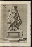 An illustration from La pompa fvnerale fatta dall ill.mo & r.mo s.r cardinale Montalto nella traportatione dell'ossa di Papa Sisto il Qvinto (1591)