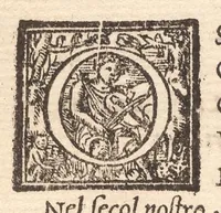An illustration from L'antiqvita, sito, chiese, corpi santi, reliqvie et statve di Roma. Con l'origine e nobilta di Napoli (1569)