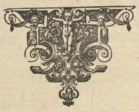 Picture 1 of 13 from Itinerarium Sacrae Scripturae, das ist, Ein Reisebuch uber die gantze heilige Schrifft in zwey Bücher getheilet : der erste Theil begreifft alle Reisen der lieben Patriarchen, Richter, Könige, Propheten, Fürsten, etc. nach deutschen Meilen ausgerechnet vnnd die Ländere Städte, Wasser, Berg vnd Thal, deren in heiliger Schrifft gedacht wird, nach aller Gelegenheit und Gestalt beschrieben ... der ander gehet auff das Newe Testament vnd zeiget an wie die Jungfraw Maria, Joseph, die Weisen aus Morgenland, der Herr Jesus Christus vnd die lieben Apostel gereiset haben ... : zuuor gemehret mit einem Büchlein De Monetis et Mensuris, darin alle Silbern vnd Goldmüntze, auch Korn vnd Weinmass, deren in heiliger Schrifft gedacht, nach Notturfft erkleret werden : jetzt aber auffs newe durch den Autoren selbst mit Fleiss vbersehen ... gemehret vnd gebessert, insonderheit aber mit einer feinen nützlichen Erklerung dess Buchs Josua (1597), leaf 17