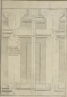 An illustration from L'architettura civile : preparata sú la geometria, e ridotta alle prospettive : considerazioni pratiche (1711)