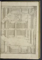 An illustration from L'architettura civile : preparata sú la geometria, e ridotta alle prospettive : considerazioni pratiche (1711)