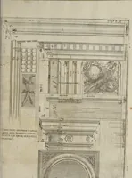 An illustration from L'architettura civile : preparata sú la geometria, e ridotta alle prospettive : considerazioni pratiche (1711)