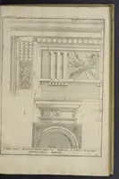 An illustration from L'architettura civile : preparata sú la geometria, e ridotta alle prospettive : considerazioni pratiche (1711)
