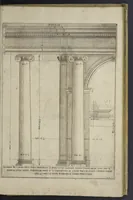 An illustration from L'architettura civile : preparata sú la geometria, e ridotta alle prospettive : considerazioni pratiche (1711)