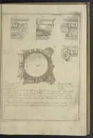 An illustration from L'architettura civile : preparata sú la geometria, e ridotta alle prospettive : considerazioni pratiche (1711)
