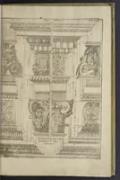 An illustration from L'architettura civile : preparata sú la geometria, e ridotta alle prospettive : considerazioni pratiche (1711)