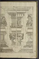 An illustration from L'architettura civile : preparata sú la geometria, e ridotta alle prospettive : considerazioni pratiche (1711)
