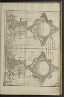 An illustration from L'architettura civile : preparata sú la geometria, e ridotta alle prospettive : considerazioni pratiche (1711)