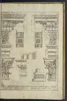 An illustration from L'architettura civile : preparata sú la geometria, e ridotta alle prospettive : considerazioni pratiche (1711)