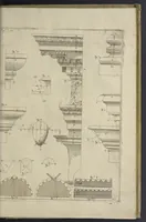 An illustration from L'architettura civile : preparata sú la geometria, e ridotta alle prospettive : considerazioni pratiche (1711)