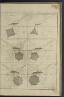 An illustration from L'architettura civile : preparata sú la geometria, e ridotta alle prospettive : considerazioni pratiche (1711)