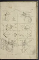An illustration from L'architettura civile : preparata sú la geometria, e ridotta alle prospettive : considerazioni pratiche (1711)