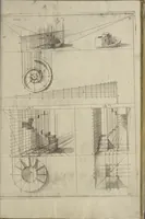 An illustration from L'architettura civile : preparata sú la geometria, e ridotta alle prospettive : considerazioni pratiche (1711)