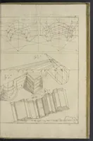 An illustration from L'architettura civile : preparata sú la geometria, e ridotta alle prospettive : considerazioni pratiche (1711)