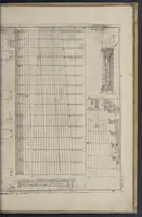 An illustration from L'architettura civile : preparata sú la geometria, e ridotta alle prospettive : considerazioni pratiche (1711)
