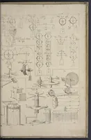 An illustration from L'architettura civile : preparata sú la geometria, e ridotta alle prospettive : considerazioni pratiche (1711)