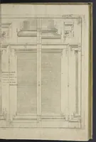 An illustration from L'architettura civile : preparata sú la geometria, e ridotta alle prospettive : considerazioni pratiche (1711)