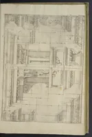 An illustration from L'architettura civile : preparata sú la geometria, e ridotta alle prospettive : considerazioni pratiche (1711)