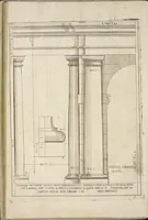 An illustration from L'architettura civile : preparata sú la geometria, e ridotta alle prospettive : considerazioni pratiche (1711)