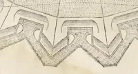 An illustration from La fortification demonstree et reduicte en art (1620)