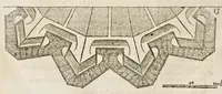 An illustration from La fortification demonstree et reduicte en art (1620)