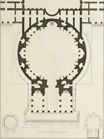 Picture 46 of 138 from L'architettura antica descritta e dimostrata coi monumenti ... : opera divisa in tre sezioni risguardanti la storia, la teorica, e le pratiche dell' architettura egiziana, greca e romana (1830), leaf 100