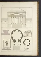 Picture 54 of 138 from L'architettura antica descritta e dimostrata coi monumenti ... : opera divisa in tre sezioni risguardanti la storia, la teorica, e le pratiche dell' architettura egiziana, greca e romana (1830), leaf 116