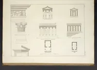 Picture 58 of 138 from L'architettura antica descritta e dimostrata coi monumenti ... : opera divisa in tre sezioni risguardanti la storia, la teorica, e le pratiche dell' architettura egiziana, greca e romana (1830), leaf 122