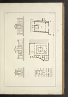 An illustration from L'architettura antica descritta e dimostrata coi monumenti ... : opera divisa in tre sezioni risguardanti la storia, la teorica, e le pratiche dell' architettura egiziana, greca e romana (1830)