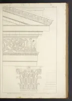 Picture 66 of 138 from L'architettura antica descritta e dimostrata coi monumenti ... : opera divisa in tre sezioni risguardanti la storia, la teorica, e le pratiche dell' architettura egiziana, greca e romana (1830), leaf 138