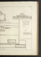 An illustration from L'architettura antica descritta e dimostrata coi monumenti ... : opera divisa in tre sezioni risguardanti la storia, la teorica, e le pratiche dell' architettura egiziana, greca e romana (1830)