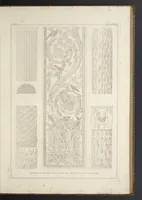 An illustration from L'architettura antica descritta e dimostrata coi monumenti ... : opera divisa in tre sezioni risguardanti la storia, la teorica, e le pratiche dell' architettura egiziana, greca e romana (1830)