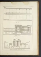 An illustration from L'architettura antica descritta e dimostrata coi monumenti ... : opera divisa in tre sezioni risguardanti la storia, la teorica, e le pratiche dell' architettura egiziana, greca e romana (1830)