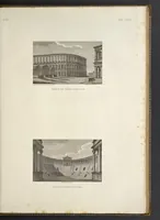 An illustration from L'architettura antica descritta e dimostrata coi monumenti ... : opera divisa in tre sezioni risguardanti la storia, la teorica, e le pratiche dell' architettura egiziana, greca e romana (1830)
