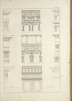An illustration from L'architettura antica descritta e dimostrata coi monumenti ... : opera divisa in tre sezioni risguardanti la storia, la teorica, e le pratiche dell' architettura egiziana, greca e romana (1830)